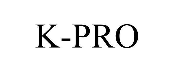 Trademark Logo K-PRO