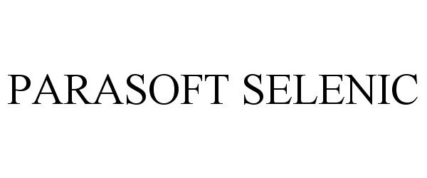 Trademark Logo PARASOFT SELENIC