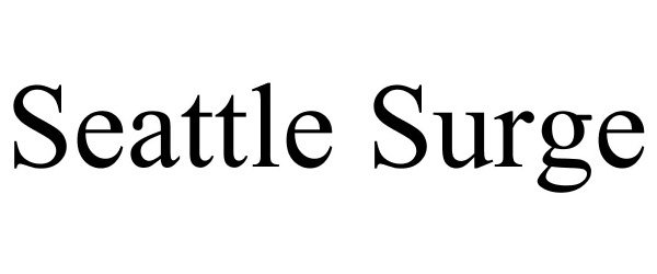 Trademark Logo SEATTLE SURGE