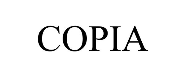 Trademark Logo COPIA