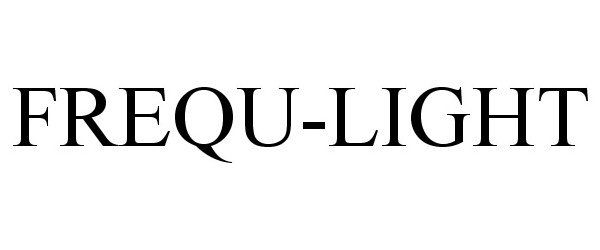 Trademark Logo FREQU-LIGHT