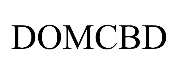 Trademark Logo DOMCBD