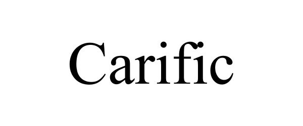 Trademark Logo CARIFIC
