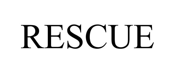 Trademark Logo RESCUE