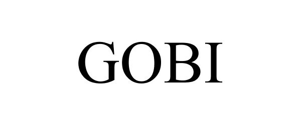 Trademark Logo GOBI