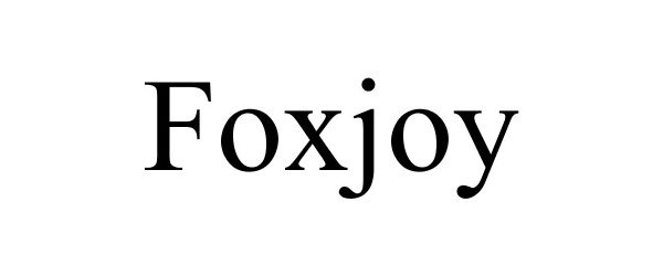 Trademark Logo FOXJOY