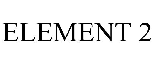  ELEMENT 2