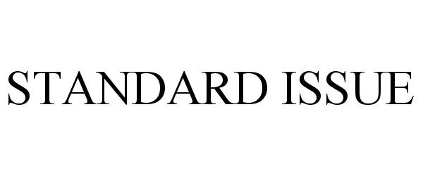 Trademark Logo STANDARD ISSUE