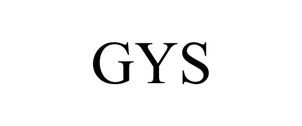 Trademark Logo GYS