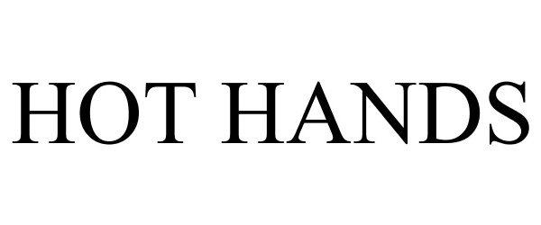 Trademark Logo HOT HANDS