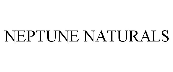 Trademark Logo NEPTUNE NATURALS
