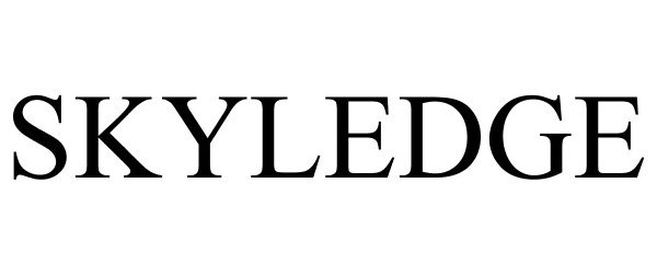 Trademark Logo SKYLEDGE