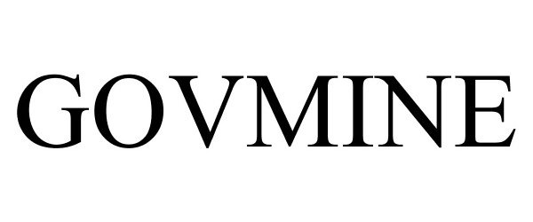 Trademark Logo GOVMINE