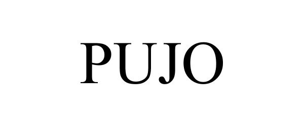 Trademark Logo PUJO