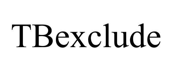  TBEXCLUDE