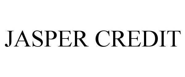 Trademark Logo JASPER CREDIT