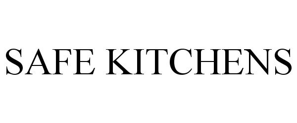 Trademark Logo SAFE KITCHENS