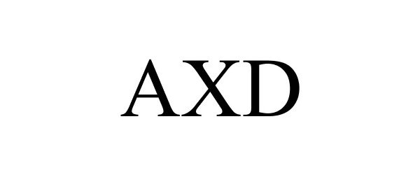 Trademark Logo AXD