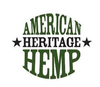 Trademark Logo AMERICAN HERITAGE HEMP