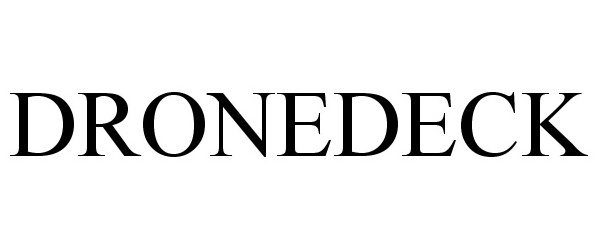 Trademark Logo DRONEDECK