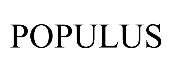  POPULUS