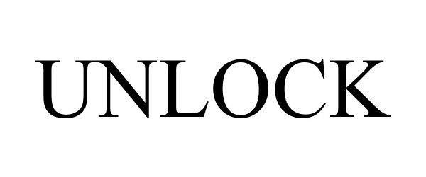 Trademark Logo UNLOCK