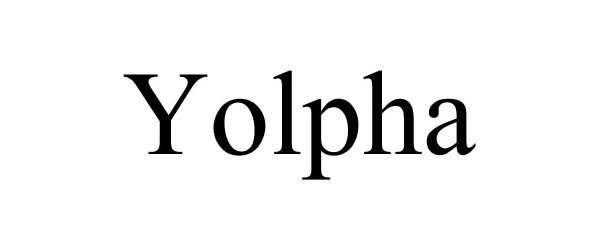Trademark Logo YOLPHA