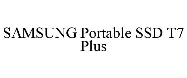  SAMSUNG PORTABLE SSD T7 PLUS
