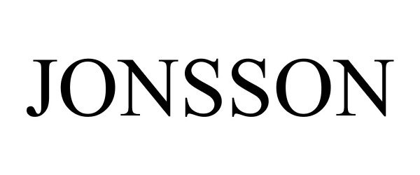 Trademark Logo JONSSON