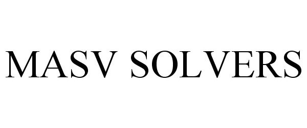  MASV SOLVERS