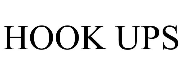Trademark Logo HOOK UPS