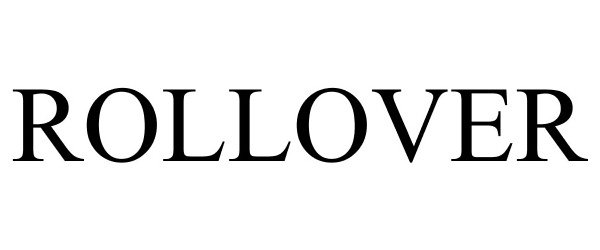 Trademark Logo ROLLOVER