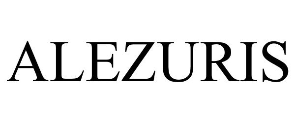 Trademark Logo ALEZURIS