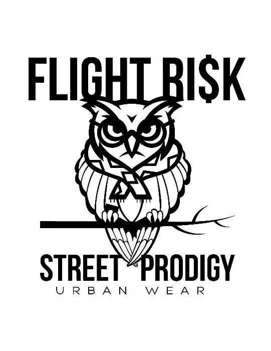 Trademark Logo FLIGHT RISK STREET PRODIGY URBAN WEAR