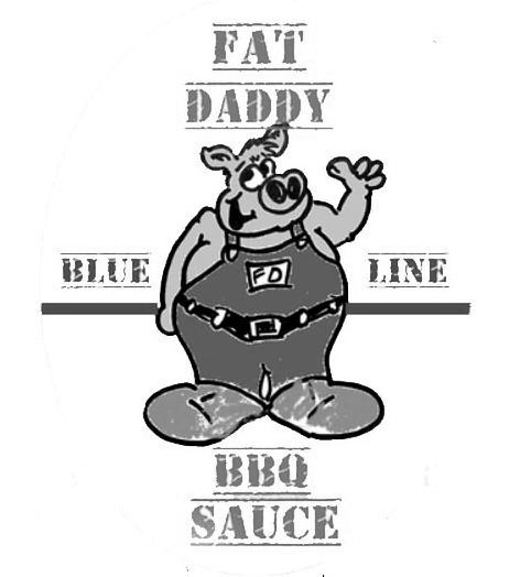  FD FAT DADDY BLUE LINE BBQ SAUCE