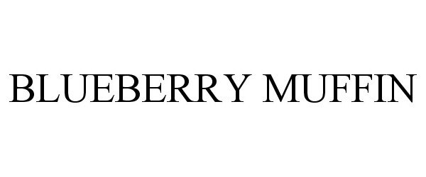 Trademark Logo BLUEBERRY MUFFIN