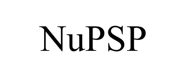 Trademark Logo NUPSP