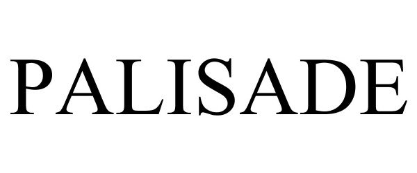 Trademark Logo PALISADE