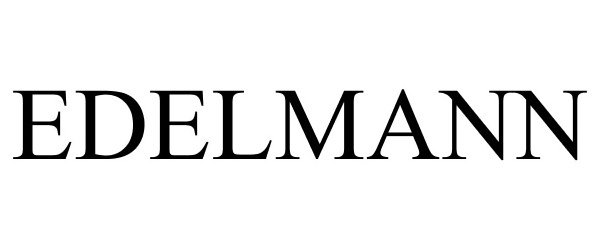 Trademark Logo EDELMANN