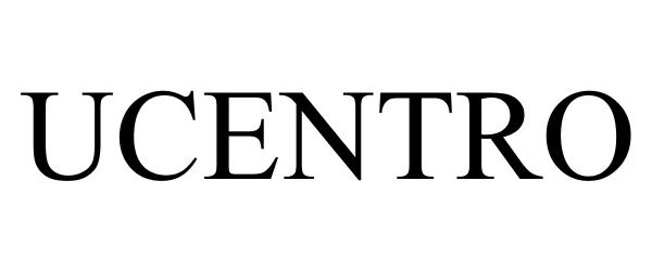 Trademark Logo UCENTRO