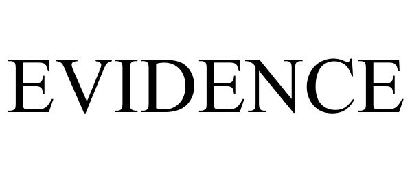 Trademark Logo EVIDENCE