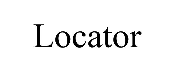 Trademark Logo LOCATOR