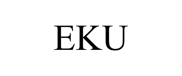 Trademark Logo EKU