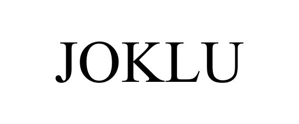 Trademark Logo JOKLU