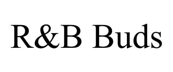 Trademark Logo R&B BUDS