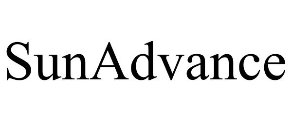 Trademark Logo SUNADVANCE