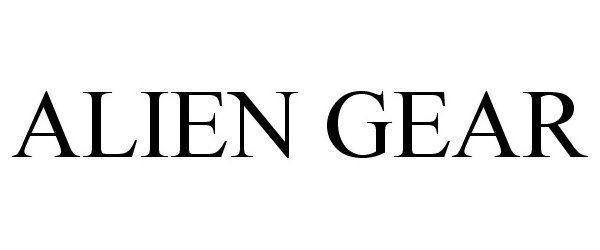 Trademark Logo ALIEN GEAR