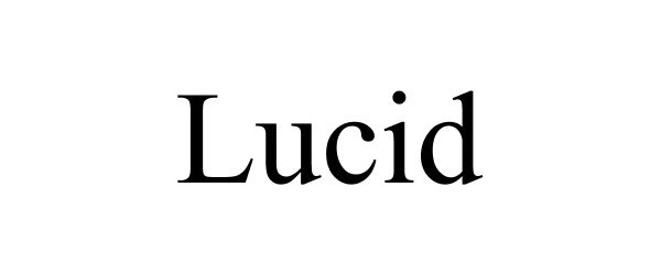 Trademark Logo LUCID