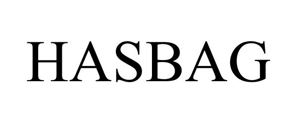 Trademark Logo HASBAG