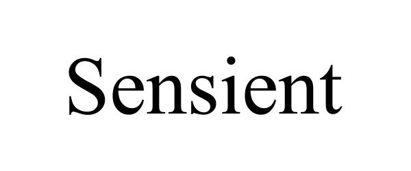 Trademark Logo SENSIENT